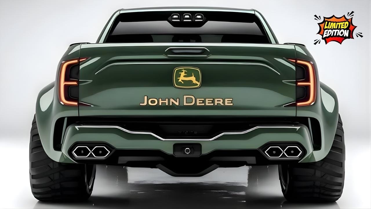 2026 John Deere Pickup Truck Unveiled with Powerful Performance, Smart Features & Impressive Mileage